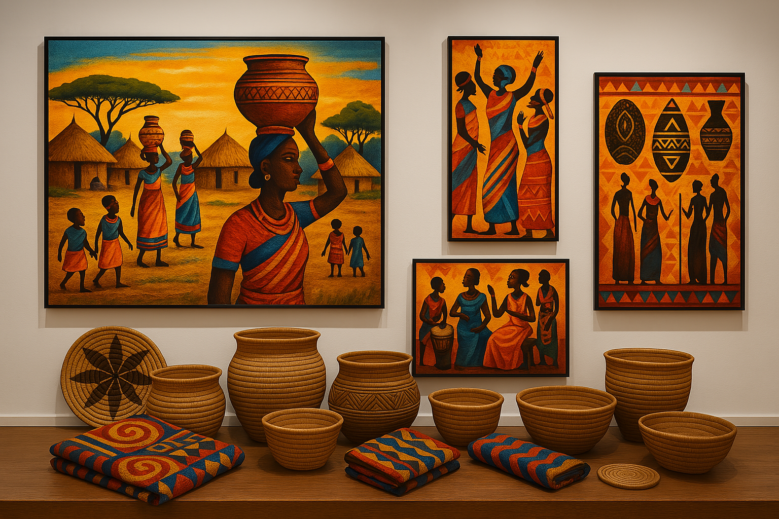 Cultural paintings
